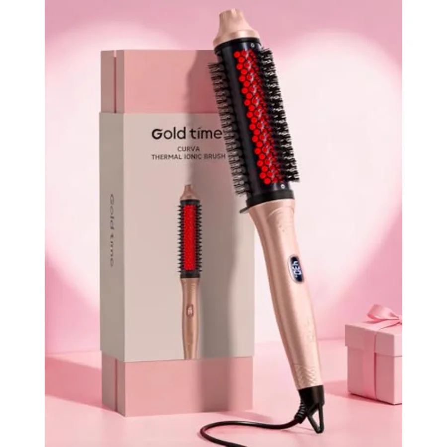 Infrared Thermal Brush 2026 Upgrated Negative Ion Thermal Round Brush for Women Girls Hair Care Larger Barrel for Faster Blowou
Infrared Thermal Brush 2026 Upgrated Negative Ion Thermal Round Brush for Women Girls Hair Care Larger Barrel for Faster Blowou