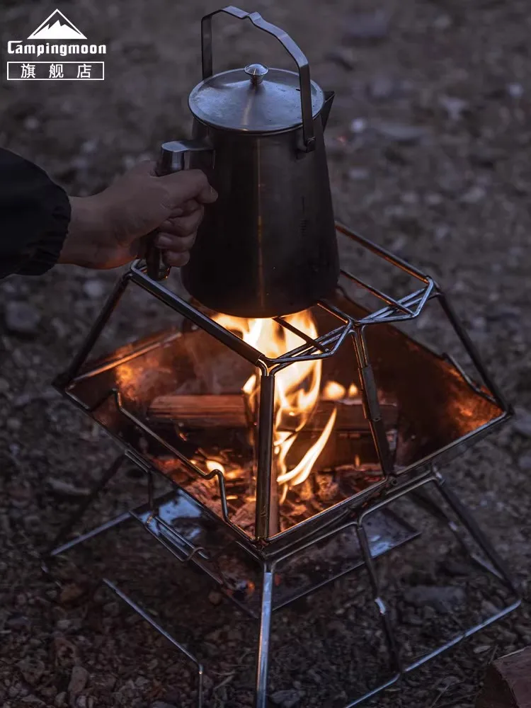 CAMPINGMOON X-MINI Миниатюрная утолщенная печь-гриль из нержавеющей стали для кемпинга, портативная мангал-печь для барбекю
CAMPINGMOON X-MINI Миниатюрная утолщенная печь-гриль из нержавеющей стали для кемпинга, портативная мангал-печь для барбекю
