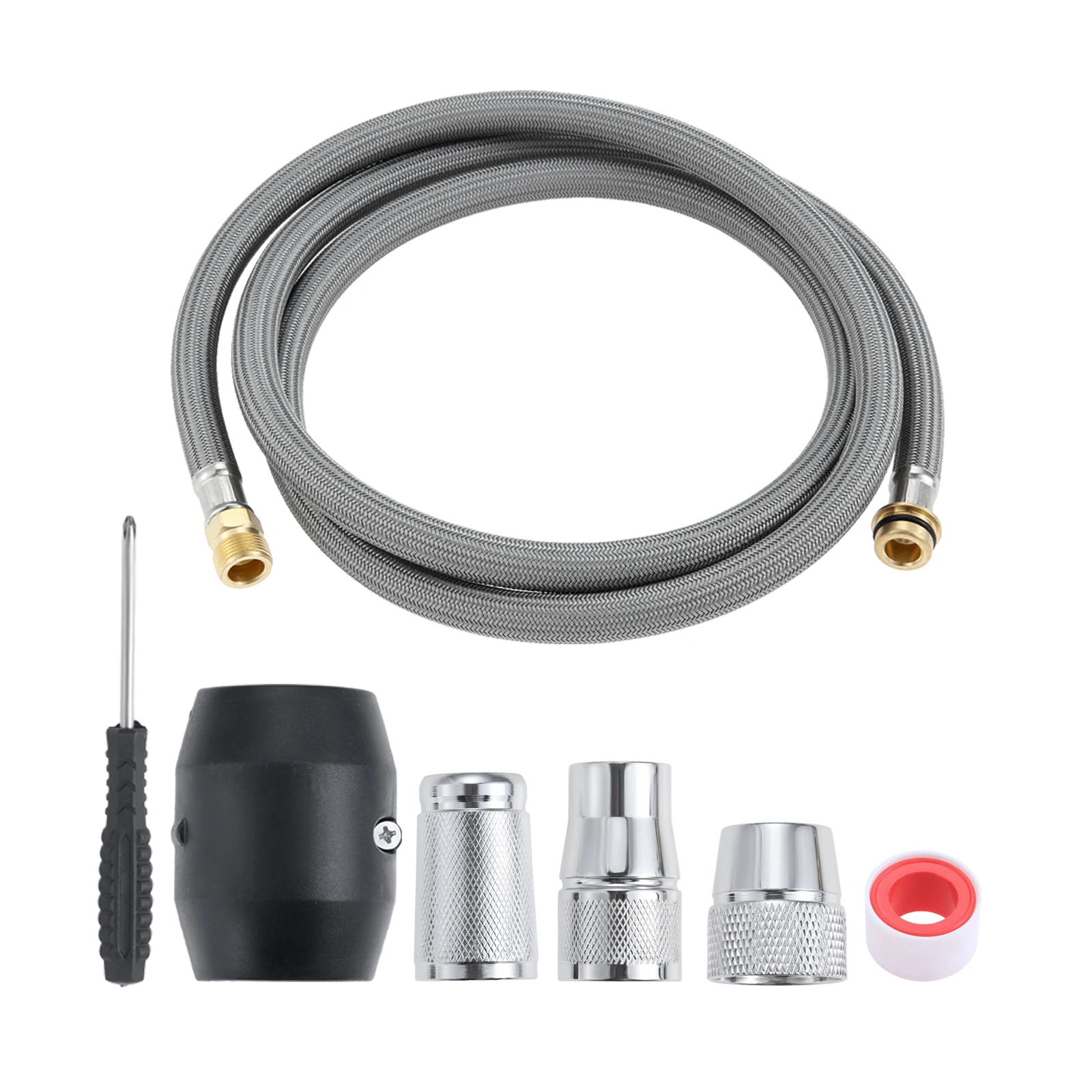 Kitchen Pull-out Faucet Hose Adapters Kit for Grohe 48293000 46174000 46092000 46592000 Sink Faucets Shower Sprayer Replace
Kitchen Pull-out Faucet Hose Adapters Kit for Grohe 48293000 46174000 46092000 46592000 Sink Faucets Shower Sprayer Replace