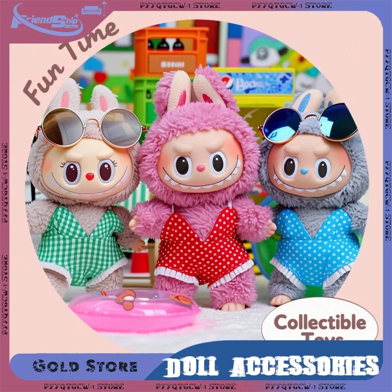 17cm Labubu Summer Swimsuit Mini Doll'S Clothes for Labubu Cute Doll Clothes Decoration Fashion DIY Girl Gifts Doll Accessories
17cm Labubu Summer Swimsuit Mini Doll'S Clothes for Labubu Cute Doll Clothes Decoration Fashion DIY Girl Gifts Doll Accessories
