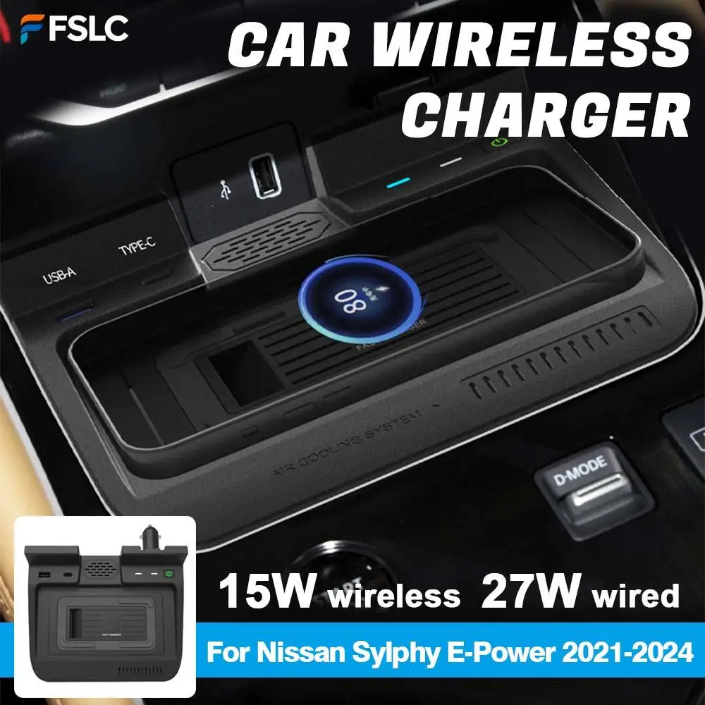 ⭐Genuine⭐ Car Wireless Charger For Nissan Sentra Sylphy E-Power 2021-2024 Accessories Fast Mobile Phone Charging Plate Adapter
⭐Genuine⭐ Car Wireless Charger For Nissan Sentra Sylphy E-Power 2021-2024 Accessories Fast Mobile Phone Charging Plate Adapter