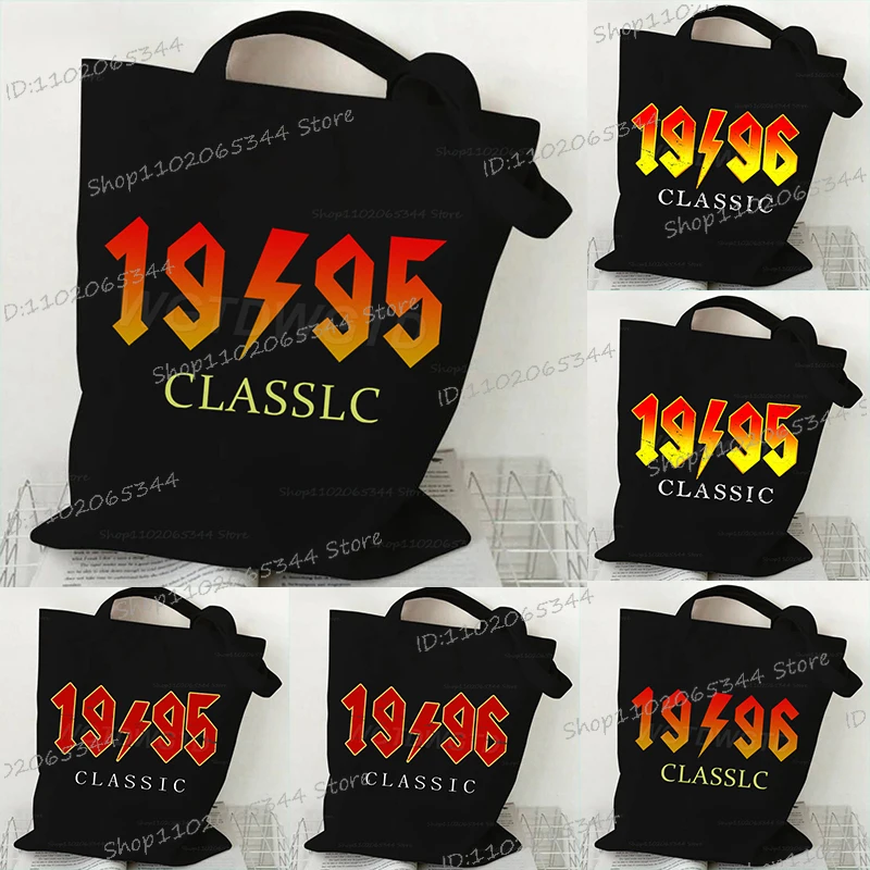 Fashionable Canvas 1990 To 1999 Classics Shoulder Bag Men Women Vintage 1995 Year Birthday Gift Tote Bags Casual Retro Handbags
Fashionable Canvas 1990 To 1999 Classics Shoulder Bag Men Women Vintage 1995 Year Birthday Gift Tote Bags Casual Retro Handbags