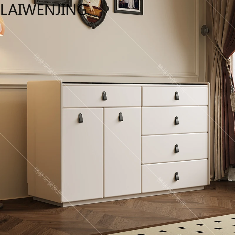 SGF bucket cabinet solid wood against the wall light luxury high-end master bedroom bedside cabinet
SGF bucket cabinet solid wood against the wall light luxury high-end master bedroom bedside cabinet
