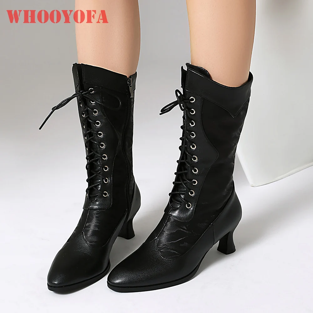 Новые зимние классические черно-белые женские ботинки до середины икры на среднем каблуке 5 см, женская обувь для вечеринок, большие размеры 11 42 45
Новые зимние классические черно-белые женские ботинки до середины икры на среднем каблуке 5 см, женская обувь для вечеринок, большие размеры 11 42 45