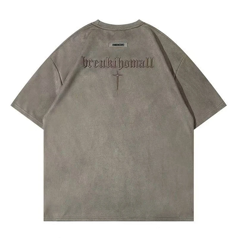ARENS Hip Hop Suede T Shirts Letter Embroidery Oversized Harajuku Streetwear Tshirts 2026 Men Summer Loose Casual Tee Shirt Tops
ARENS Hip Hop Suede T Shirts Letter Embroidery Oversized Harajuku Streetwear Tshirts 2026 Men Summer Loose Casual Tee Shirt Tops