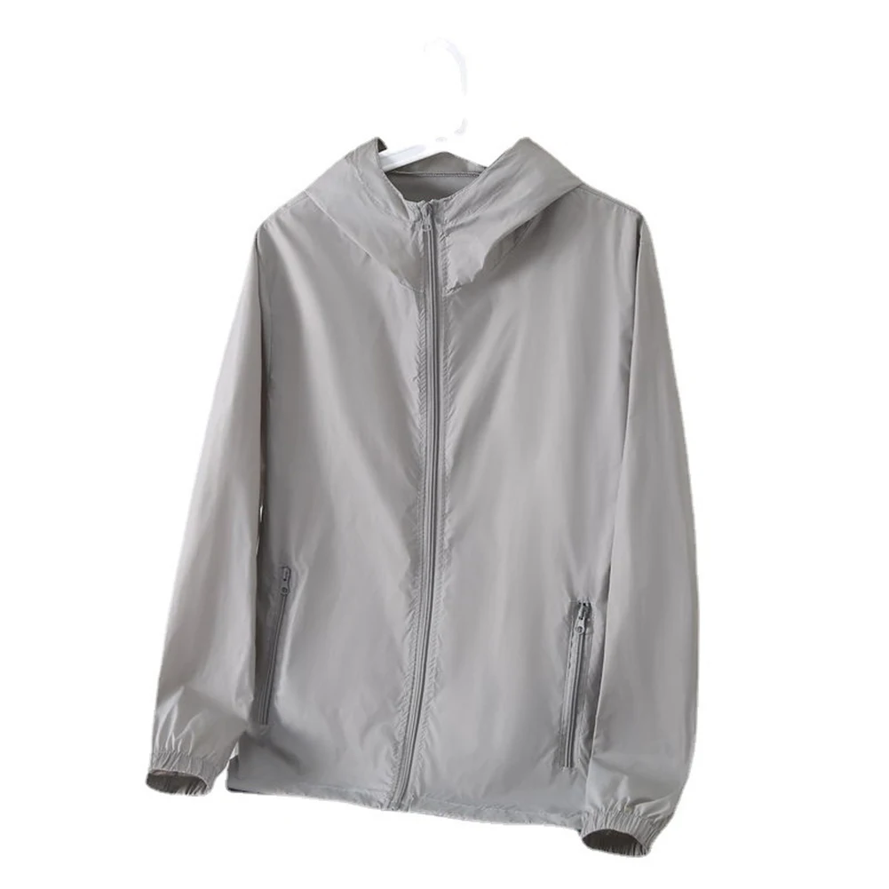 Coat Top Jacket Vacation Zip-up Casual Daily Female/Male Holiday Hooded Ice Silk L-4XL Long Sleeve Solid Color
Coat Top Jacket Vacation Zip-up Casual Daily Female/Male Holiday Hooded Ice Silk L-4XL Long Sleeve Solid Color