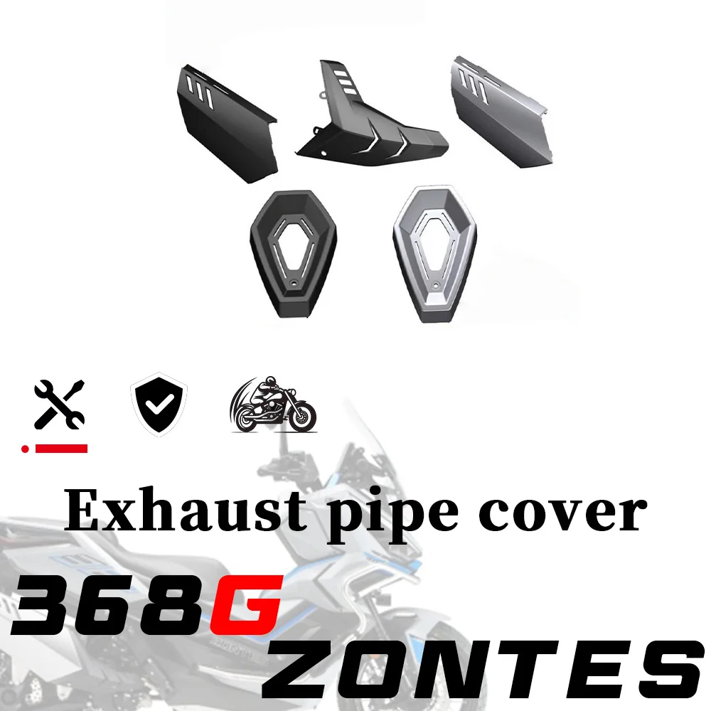 For ZONTES 368G/E/D/M/K motorcycle exhaust pipe cover heat shield, front, middle and rear muffler heat insulation plate
For ZONTES 368G/E/D/M/K motorcycle exhaust pipe cover heat shield, front, middle and rear muffler heat insulation plate