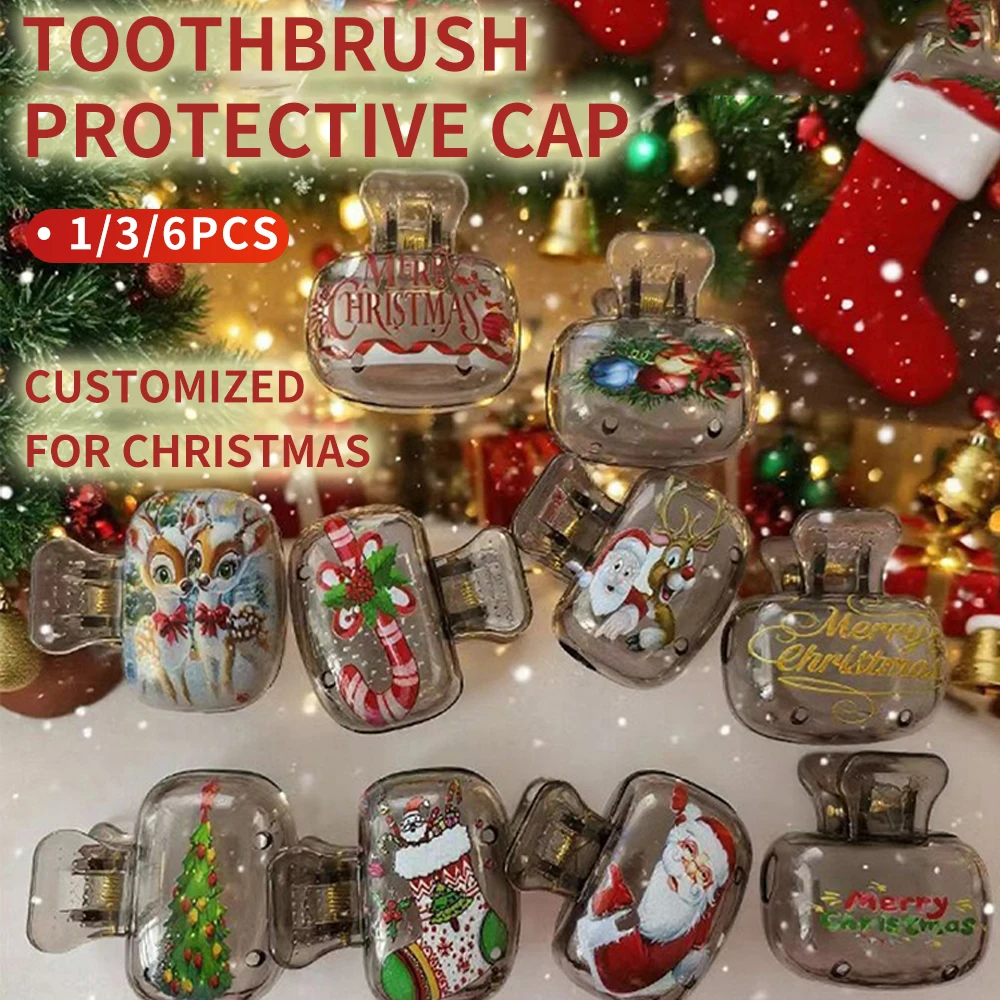 1/3/6 шт. Защитный чехол для головки зубной щетки - Портативная дорожная зубная щетка, пылезащитный защитный колпачок - Рождественская настройка
1/3/6 шт. Защитный чехол для головки зубной щетки - Портативная дорожная зубная щетка, пылезащитный защитный колпачок - Рождественская настройка