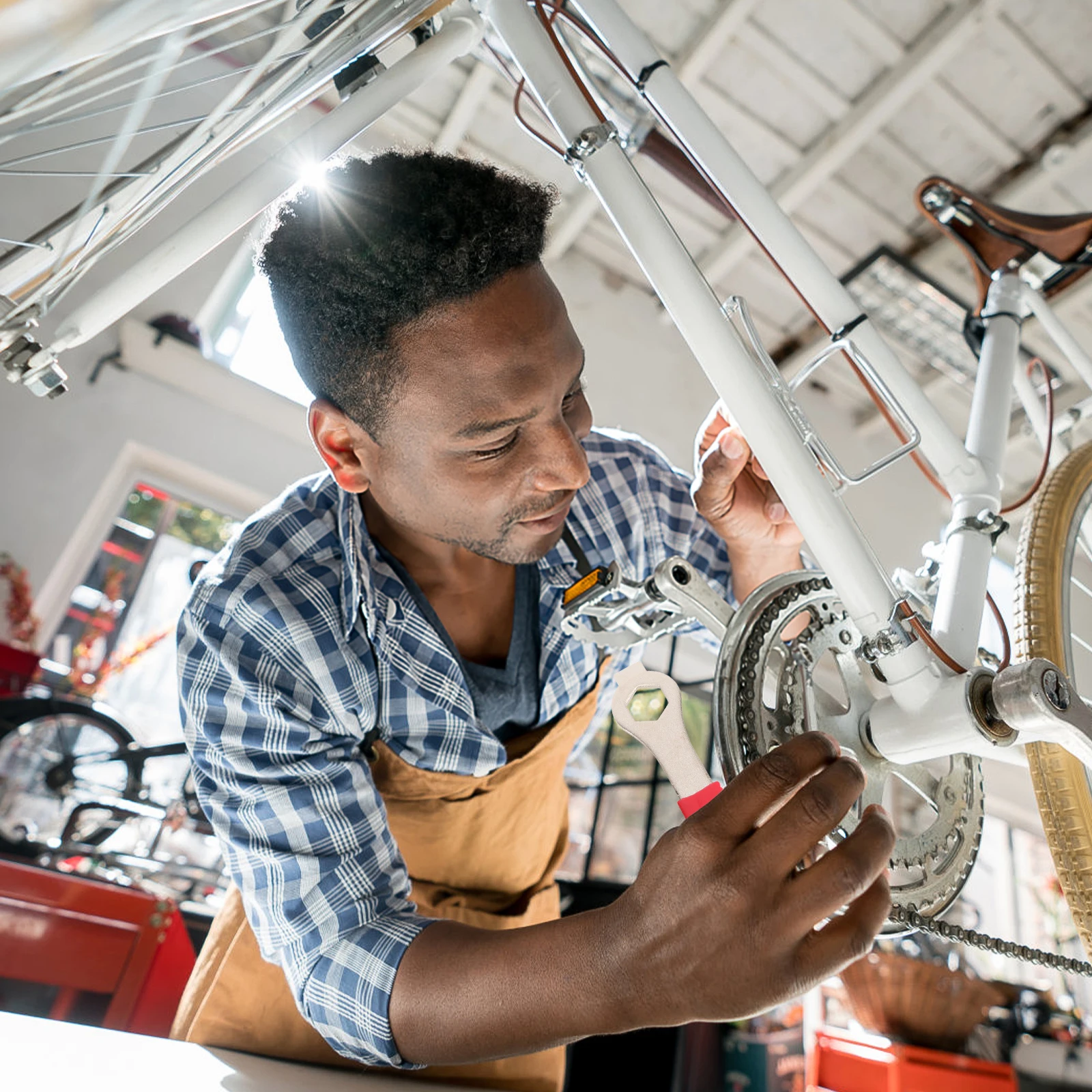 Mountain Bike Bottom Bracket Remover Tool Set Crank Extractor 16mm Spanner Suntour Truvativ 20 Teeth Spline Standard
Mountain Bike Bottom Bracket Remover Tool Set Crank Extractor 16mm Spanner Suntour Truvativ 20 Teeth Spline Standard