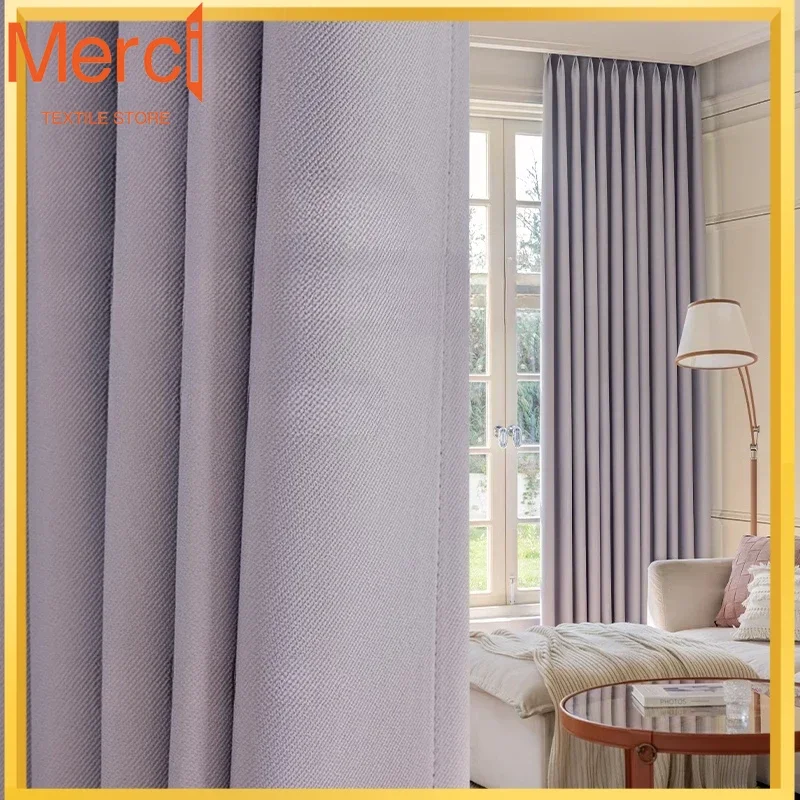 New Curtains High-end Custom Chenel High-shading Curtains For Bedroom Living Room Balcony Bay Window
New Curtains High-end Custom Chenel High-shading Curtains For Bedroom Living Room Balcony Bay Window