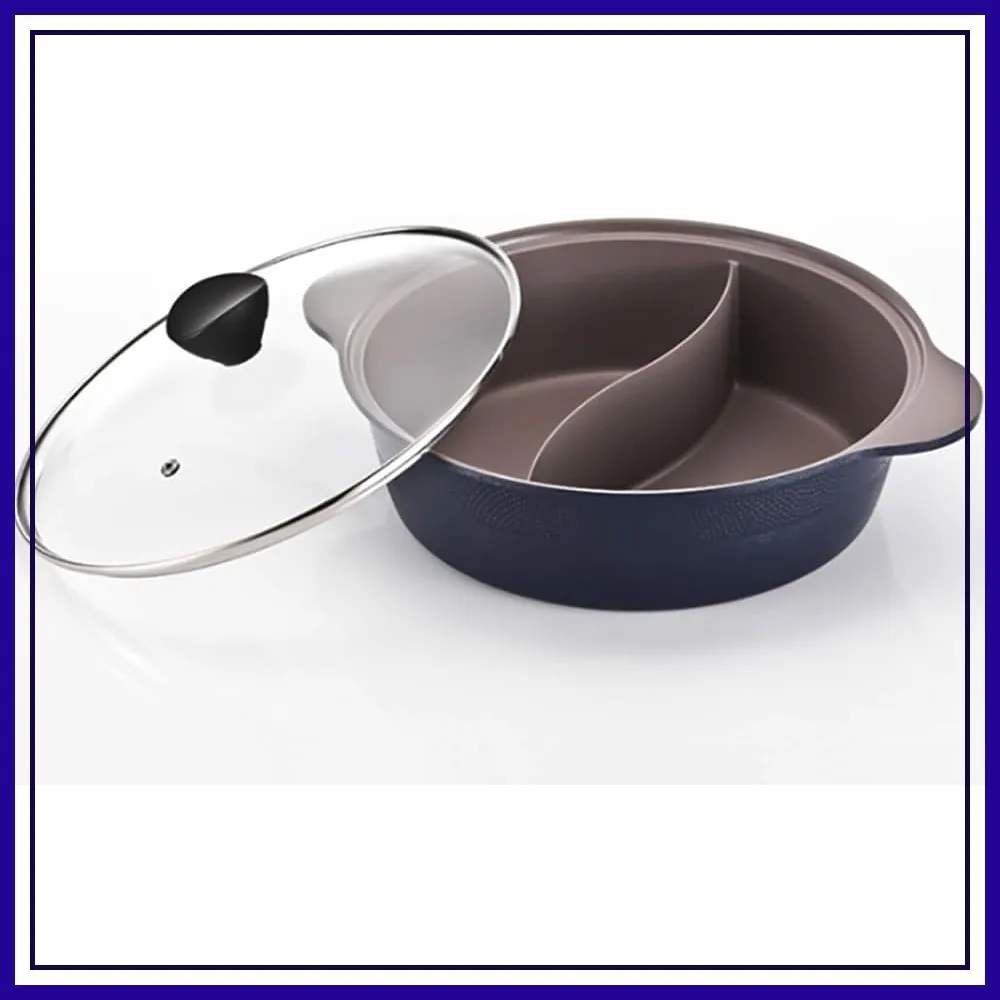 28cm Double Coated Ceramic Stock Pot for Shabu Shabu
28cm Double Coated Ceramic Stock Pot for Shabu Shabu