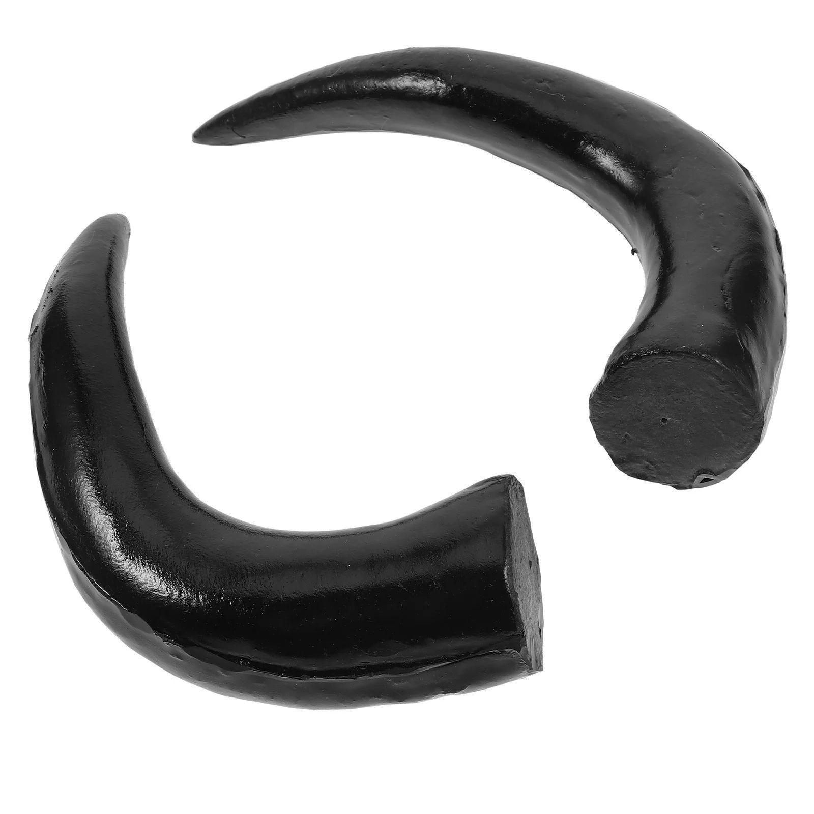 1 Pair Ox Horns DIY Headband Hair Accessories Halloween Party Bull Black Plastic Halloween Clip Accessories Ox Horn Style
1 Pair Ox Horns DIY Headband Hair Accessories Halloween Party Bull Black Plastic Halloween Clip Accessories Ox Horn Style