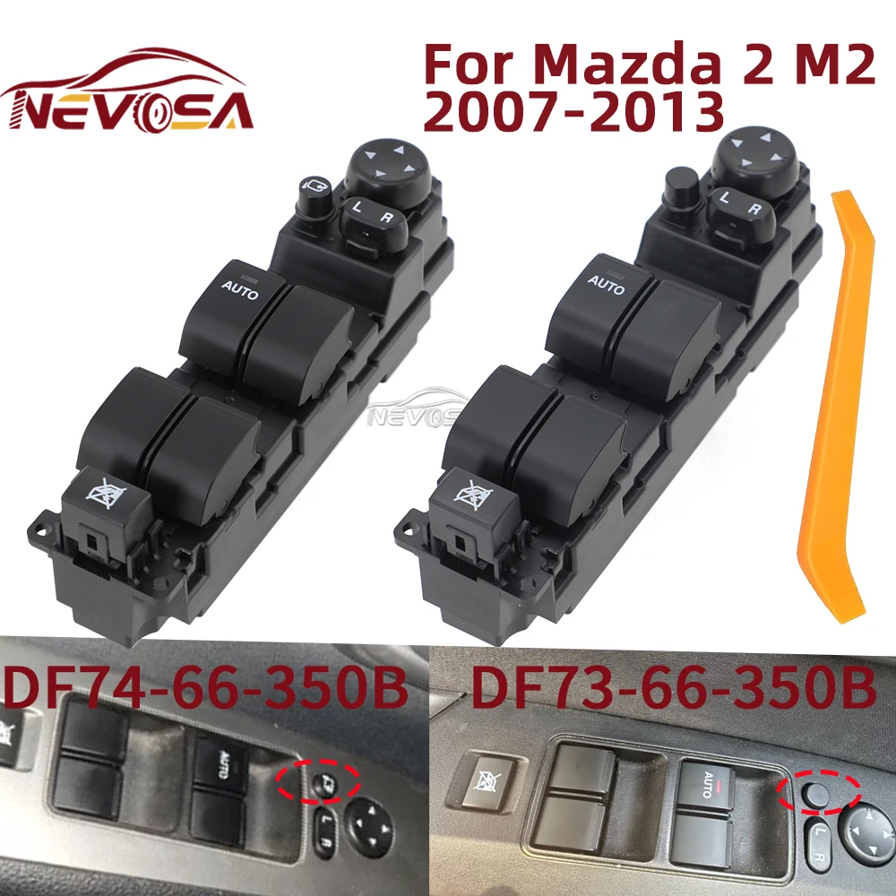 Left Hand Driver For Mazda 2 M2 2007 2008 2009 2010 2011 2012 2013 2014 2015 Drive Power Window Switch DF73-66-350B DF74-66-350B
Left Hand Driver For Mazda 2 M2 2007 2008 2009 2010 2011 2012 2013 2014 2015 Drive Power Window Switch DF73-66-350B DF74-66-350B