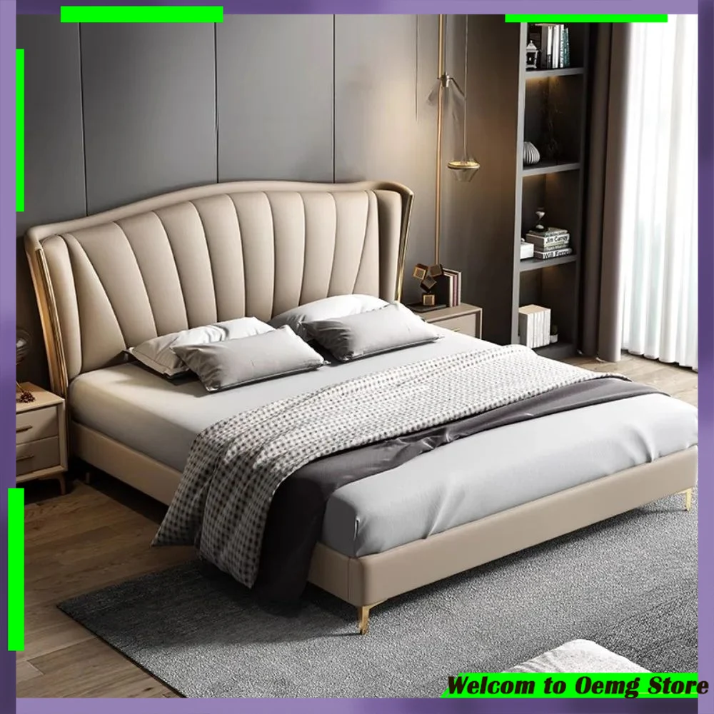 Luxurious King Size Upholstery Bed Frame European Aesthetic Design Perfect Hotel Style Bedroom Decor Ultimate Comfort Cama Casal
Luxurious King Size Upholstery Bed Frame European Aesthetic Design Perfect Hotel Style Bedroom Decor Ultimate Comfort Cama Casal