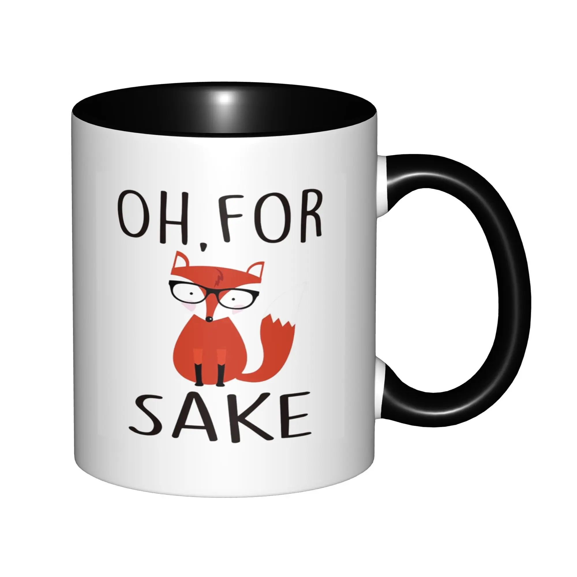 Oh, For Fox Sake Funny For Women Boss Friend Employee Mugs With Black Handle Birthday Coffee Mugs Ceramic Tea Cups 11oz
Oh, For Fox Sake Funny For Women Boss Friend Employee Mugs With Black Handle Birthday Coffee Mugs Ceramic Tea Cups 11oz