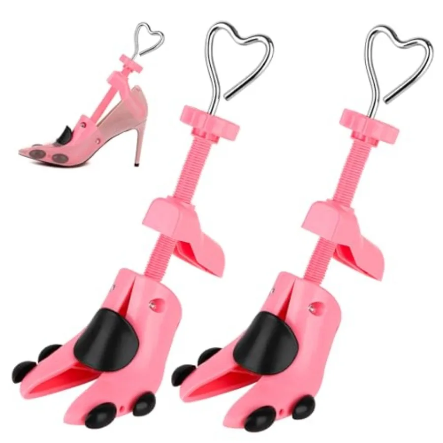 Shoe Stretcher Women, Pair of 4-Way High Heel Strecher Shoe Expander Widener, Adjustable for Wide Feet
Shoe Stretcher Women, Pair of 4-Way High Heel Strecher Shoe Expander Widener, Adjustable for Wide Feet