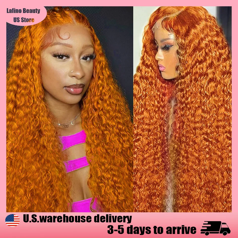 Lafino 350 Deep Wave Wig Curly Hd Lace Wig 13x6 Human Hair Water Wave Orange Ginger Human Hair Wig Colored Human Hair Wigs
Lafino 350 Deep Wave Wig Curly Hd Lace Wig 13x6 Human Hair Water Wave Orange Ginger Human Hair Wig Colored Human Hair Wigs