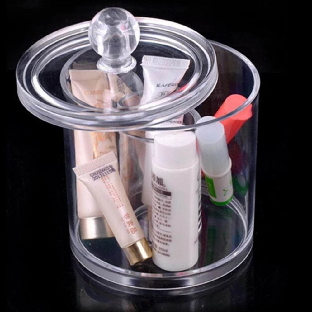 Acrylic Makeup Storage Box Transparent Container For Cotton Balls Pads Swabs Organizer Jar Dustproof Bathroom Desktop
Acrylic Makeup Storage Box Transparent Container For Cotton Balls Pads Swabs Organizer Jar Dustproof Bathroom Desktop
