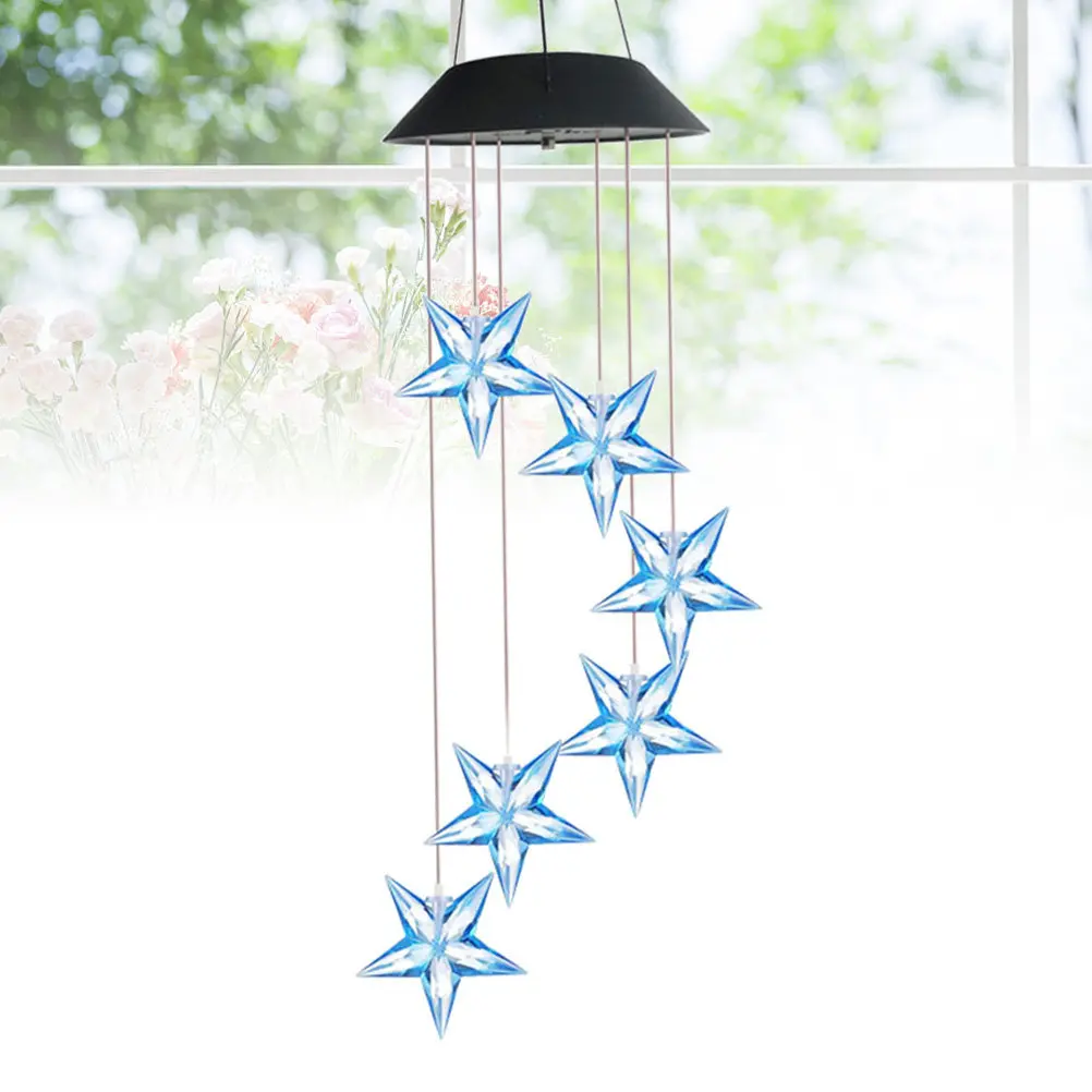 Солнечный светильник-колокольчик «Звездное небо» с 6 светодиодами, меняющими цвет, для сада, патио, двора, улицы
Солнечный светильник-колокольчик «Звездное небо» с 6 светодиодами, меняющими цвет, для сада, патио, двора, улицы