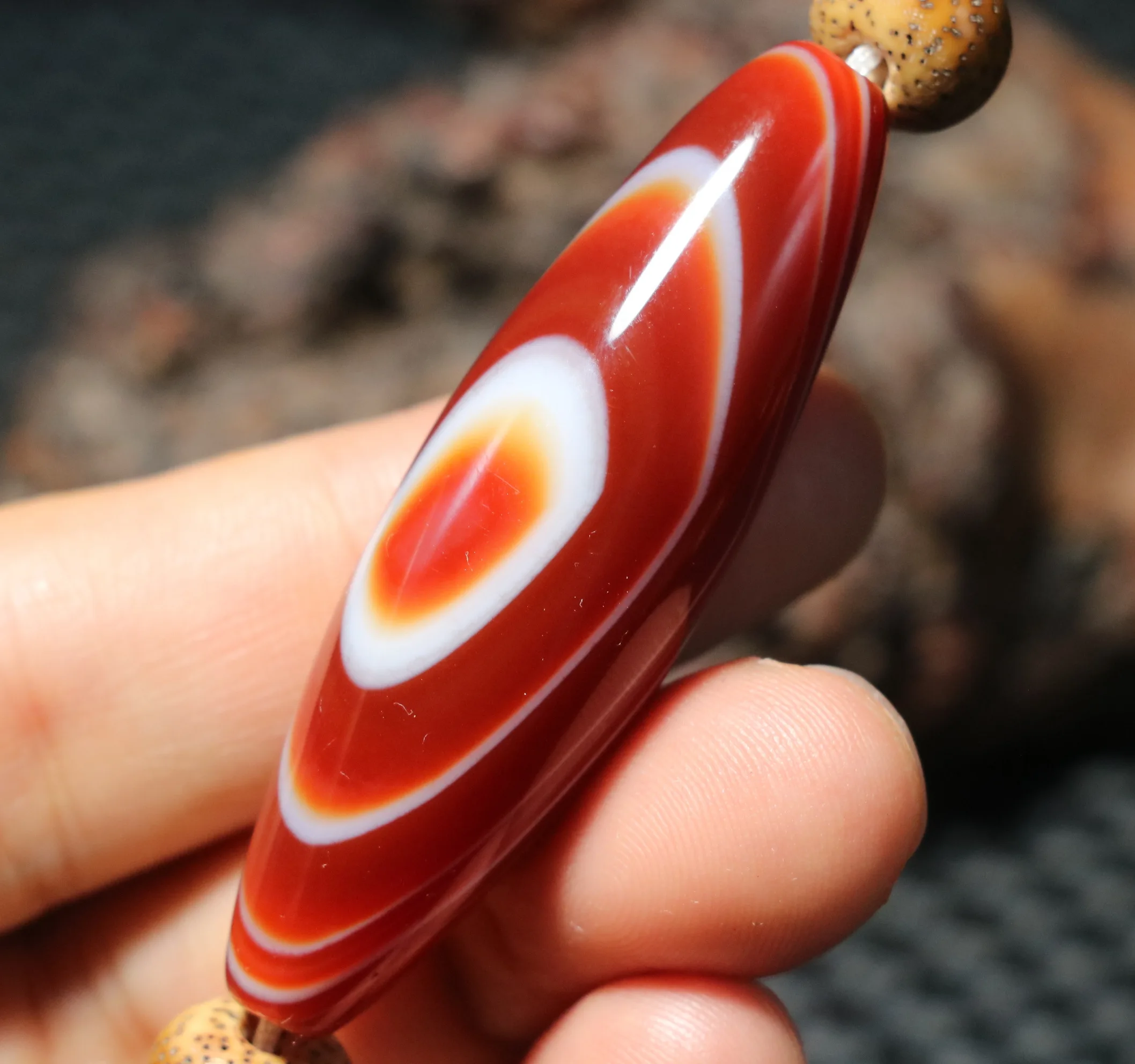 Big Treasure Timestown UPD230719b2 Ultra Energy Tibetan Colorful Agate Natural Heaven Eye Large dZi Bead Pendant Totem P6Cba
Big Treasure Timestown UPD230719b2 Ultra Energy Tibetan Colorful Agate Natural Heaven Eye Large dZi Bead Pendant Totem P6Cba
