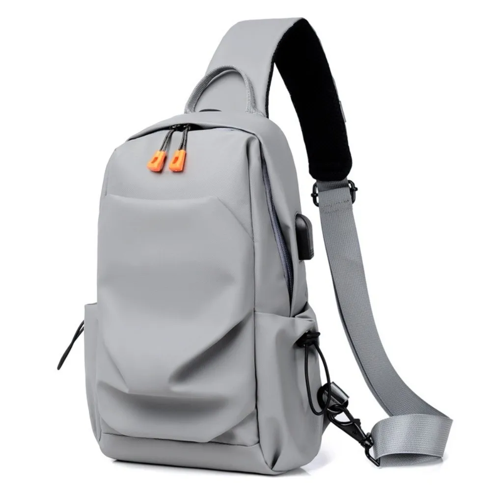 Breathable Men's Chest Bag Adjustable Strap Multi Functional Outdoor Shoulder Bag Usb Charged Minimalist Sports Sling Bag
Breathable Men's Chest Bag Adjustable Strap Multi Functional Outdoor Shoulder Bag Usb Charged Minimalist Sports Sling Bag