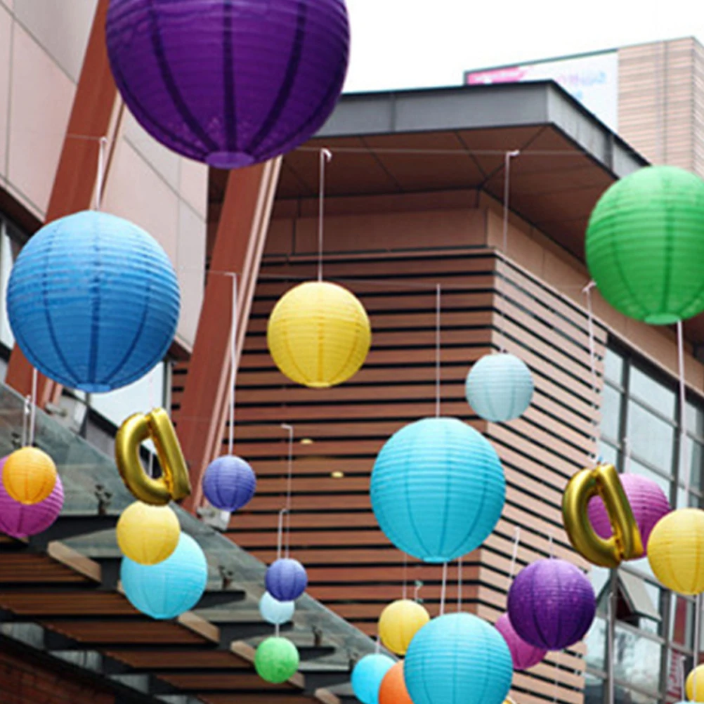 3pcs Paper Lanterns Decorative Hanging Lamps Foldable Ball Lanterns Home Wedding Party Reusable Cotton Lightweight
3pcs Paper Lanterns Decorative Hanging Lamps Foldable Ball Lanterns Home Wedding Party Reusable Cotton Lightweight