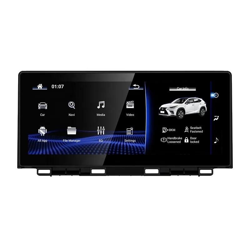 10.25'' Qualcomm Android 10 Car Multimedia Player For Lexus NX300 NX200t NX300h 2018 Car Radio Audio System Carplay 360 Camera
10.25'' Qualcomm Android 10 Car Multimedia Player For Lexus NX300 NX200t NX300h 2018 Car Radio Audio System Carplay 360 Camera