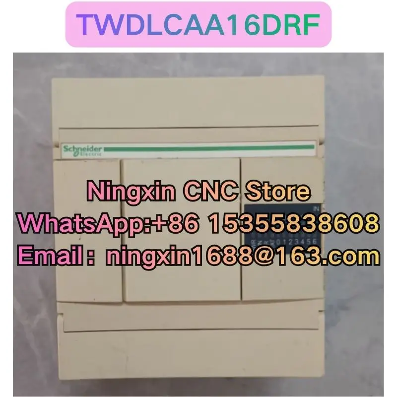 Second-hand TWDLCAA16DRF PLC Functional test OK Fast delivery
Second-hand TWDLCAA16DRF PLC Functional test OK Fast delivery