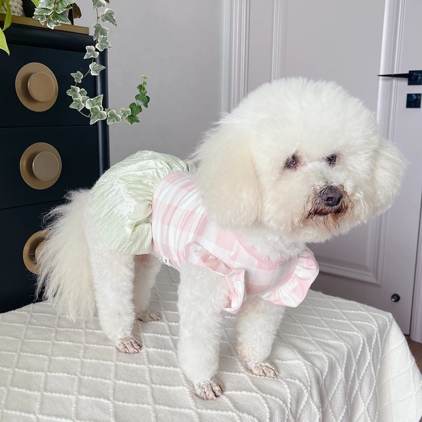 Lovely Puppy Dog Vest Skirt Outdoor Overalls Summer Pure Cotton Print Dresses For Small Medium Dog Fashion Pet Clothes Schnauzer
Lovely Puppy Dog Vest Skirt Outdoor Overalls Summer Pure Cotton Print Dresses For Small Medium Dog Fashion Pet Clothes Schnauzer
