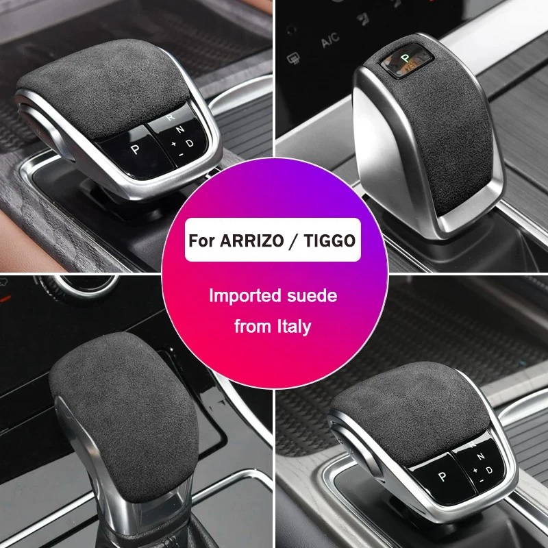 For Chery ARRIZO 5 PLUS/8 PRO/5GT, TIGGO 7/8 PLUS/5X/3X 2018-2025 Italian Suede Car Gears Handle Gear Shift Knob Cover Collars
For Chery ARRIZO 5 PLUS/8 PRO/5GT, TIGGO 7/8 PLUS/5X/3X 2018-2025 Italian Suede Car Gears Handle Gear Shift Knob Cover Collars