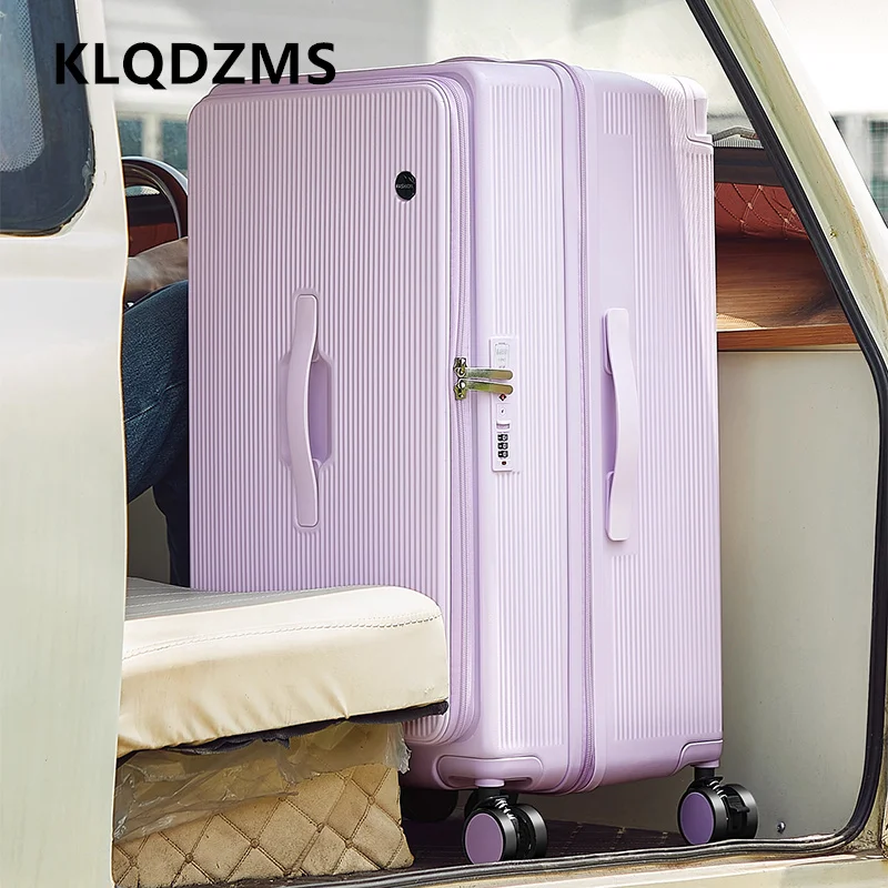 KLQDZMS Suitcase on Wheels Oversized Capacity Trolley Case 24"26"28"30"32 Inch Password Box 20" PC Boarding Case Luggage
KLQDZMS Suitcase on Wheels Oversized Capacity Trolley Case 24"26"28"30"32 Inch Password Box 20" PC Boarding Case Luggage