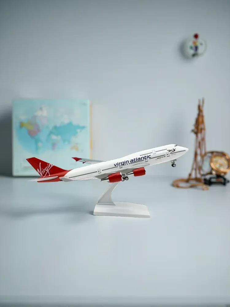1/240 Scale Virgin B747 Airplane Model Kit 30cm Resin Diecast Airplane Model with Stand for Adult Aviation Gift or Decorations
1/240 Scale Virgin B747 Airplane Model Kit 30cm Resin Diecast Airplane Model with Stand for Adult Aviation Gift or Decorations