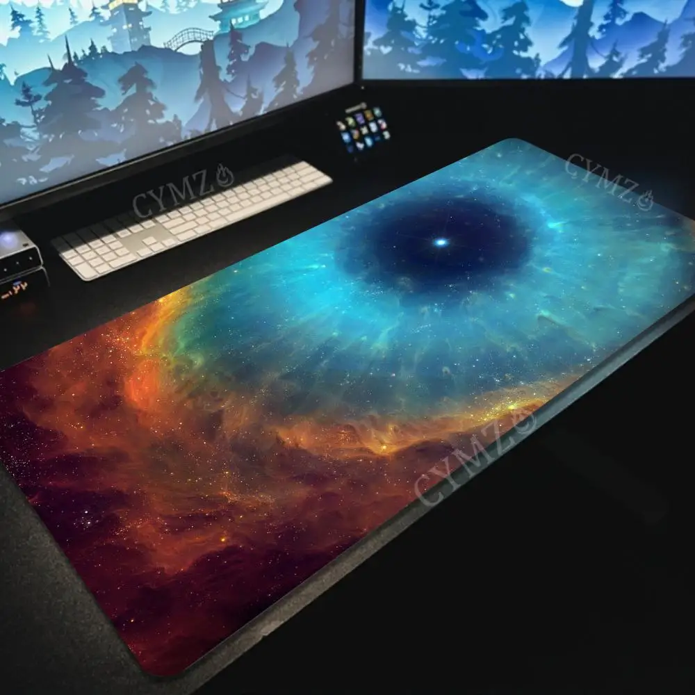 Spiral Nebula Mouse Pad Desk Mat gaming mats rubber anti-slip Durable Waterproof pc accessories keypad Extended mouse pads rug
Spiral Nebula Mouse Pad Desk Mat gaming mats rubber anti-slip Durable Waterproof pc accessories keypad Extended mouse pads rug