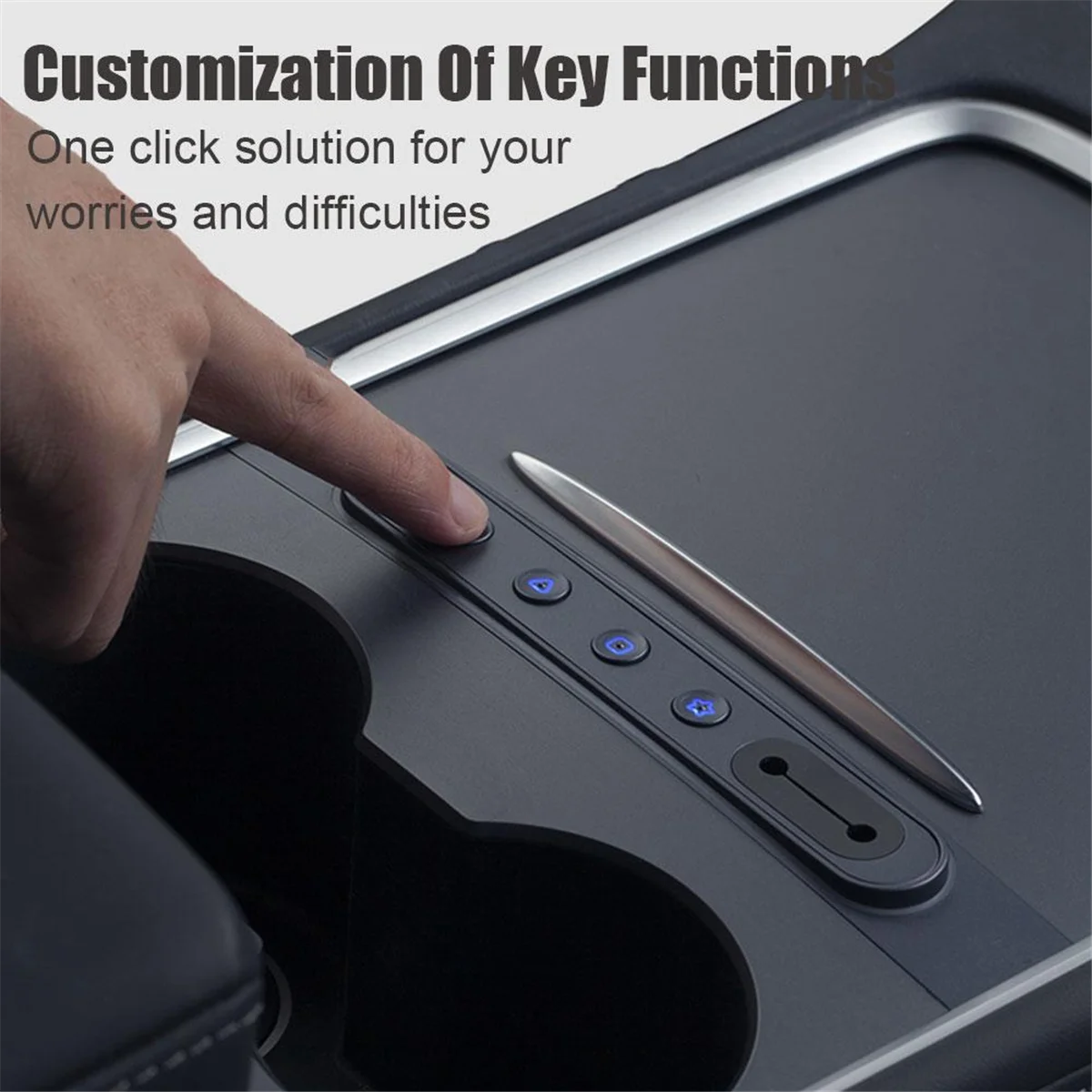 JAS-For Tesla Model 3/Y 2021-2023 Central Control Intelligent Button Console Docking Station Dual Usb Shunt Hub
JAS-For Tesla Model 3/Y 2021-2023 Central Control Intelligent Button Console Docking Station Dual Usb Shunt Hub