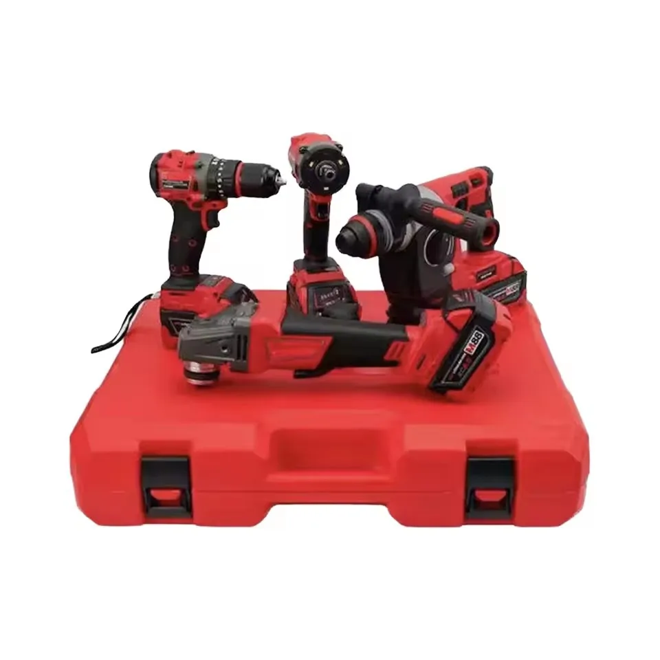 New Brushless Electric Tool Set Brushless Impact Drill Hammer Industrial Cordless Tool Set
New Brushless Electric Tool Set Brushless Impact Drill Hammer Industrial Cordless Tool Set
