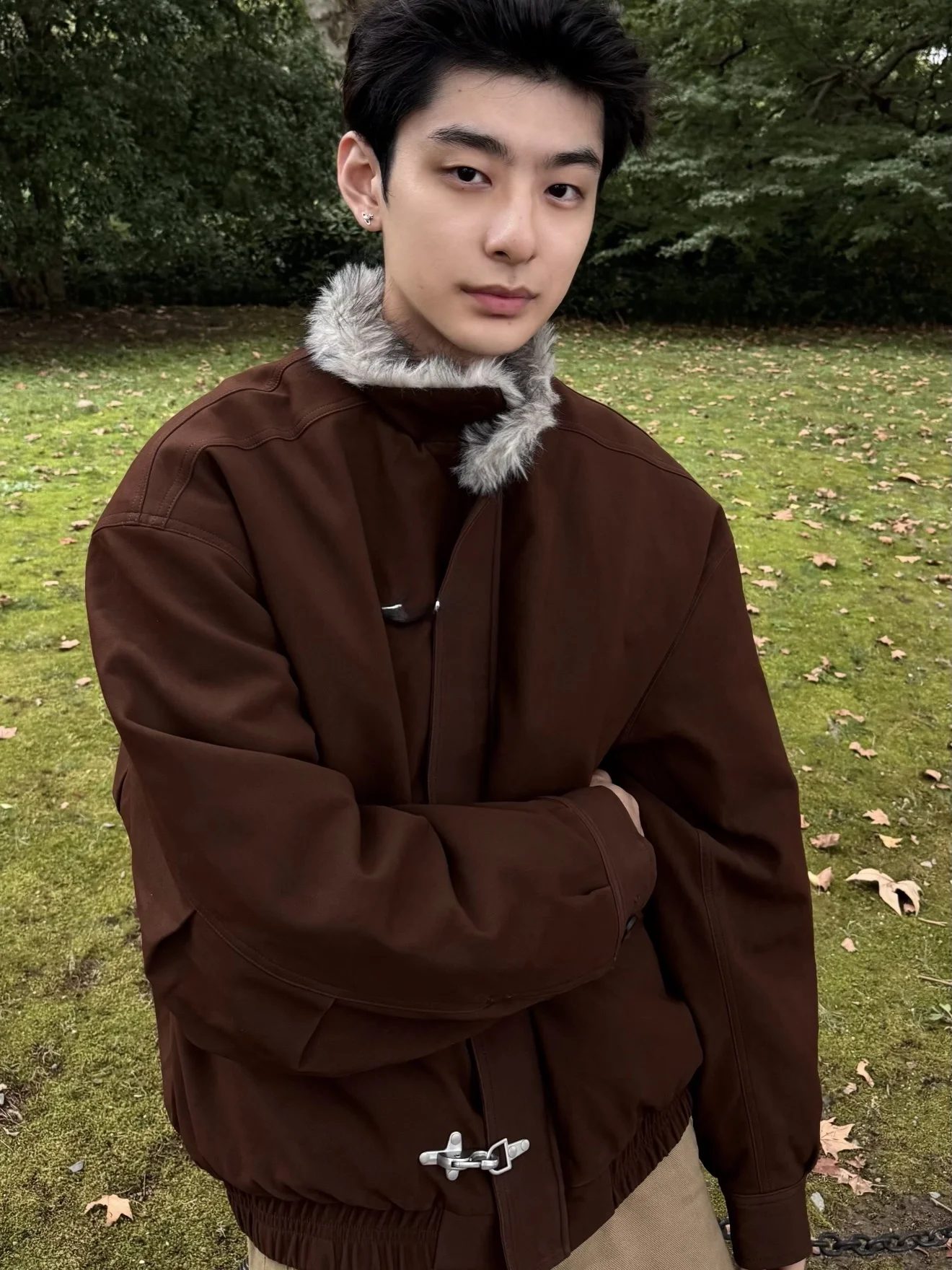 Thiened American Retro Plane Bule Fur Collar Men's Winter Warm Casual Cotton Jaet Cleanfit Long Sve Regular Length
Thiened American Retro Plane Bule Fur Collar Men's Winter Warm Casual Cotton Jaet Cleanfit Long Sve Regular Length