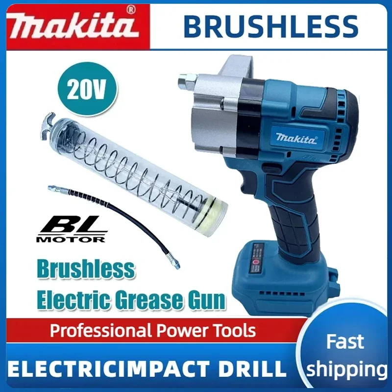 Makita Grease Brushless Electric Gun For 20V Battery High Pressure Lubricating Oil Injector Machine Grease Guns
Makita Grease Brushless Electric Gun For 20V Battery High Pressure Lubricating Oil Injector Machine Grease Guns