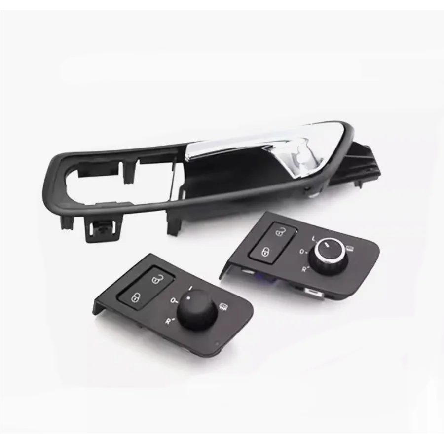 Inner Door Handle with Door Lock Swith Rearview Mirror Control Knob Switch for- Touran 2005-2012 1TD837113 1T1962125
Inner Door Handle with Door Lock Swith Rearview Mirror Control Knob Switch for- Touran 2005-2012 1TD837113 1T1962125