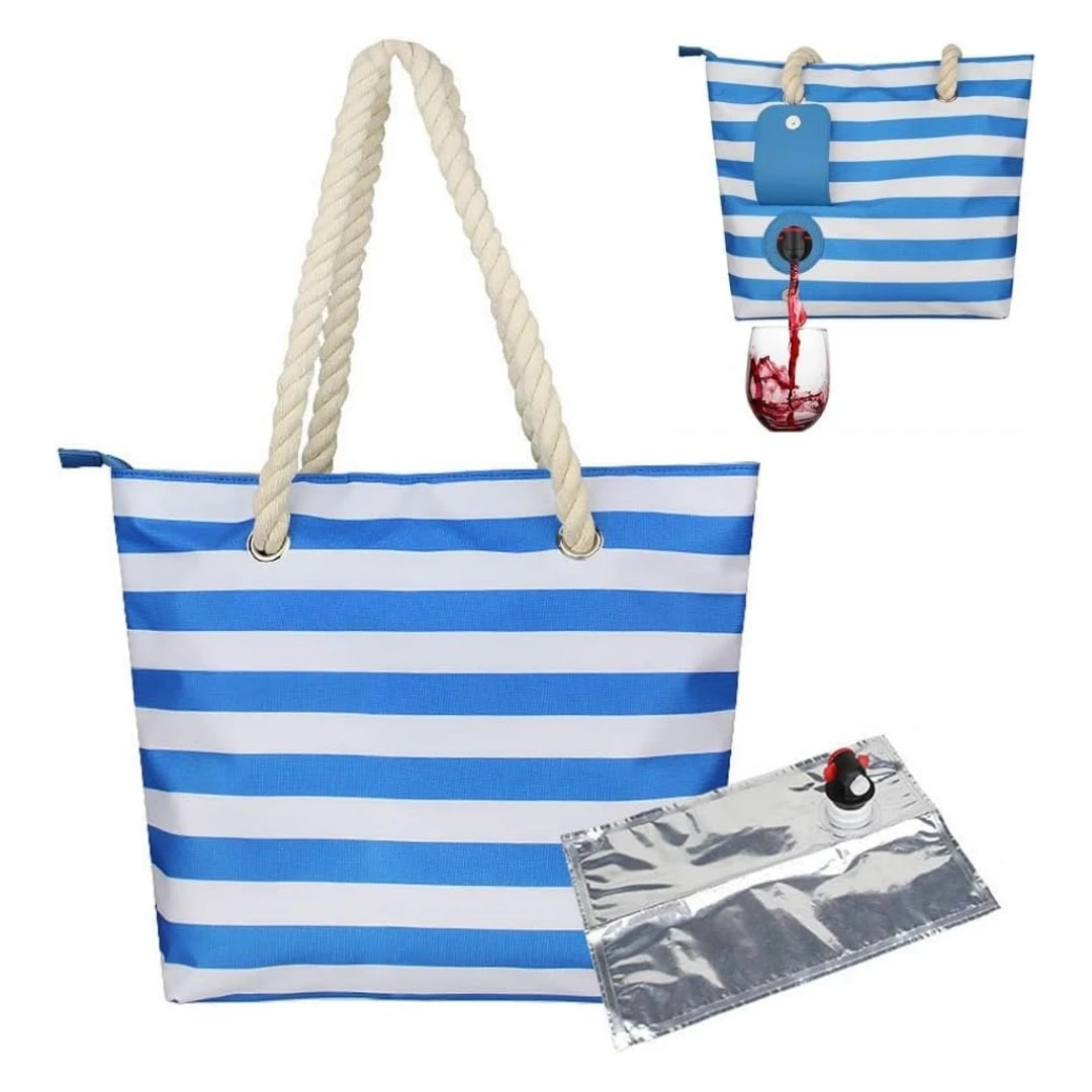 Beach Wine Tote Portable Beach Bag With Hidden Thermal Insulation Bag Wine Cooler Bag Pecfect Gift for Wine Lover Wine Tastin
Beach Wine Tote Portable Beach Bag With Hidden Thermal Insulation Bag Wine Cooler Bag Pecfect Gift for Wine Lover Wine Tastin