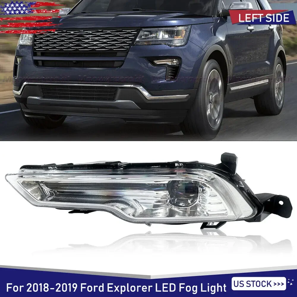 For 2018-2019 Ford Explorer Front Bumper LED Fog Light Lamp Assembly Left Side
For 2018-2019 Ford Explorer Front Bumper LED Fog Light Lamp Assembly Left Side