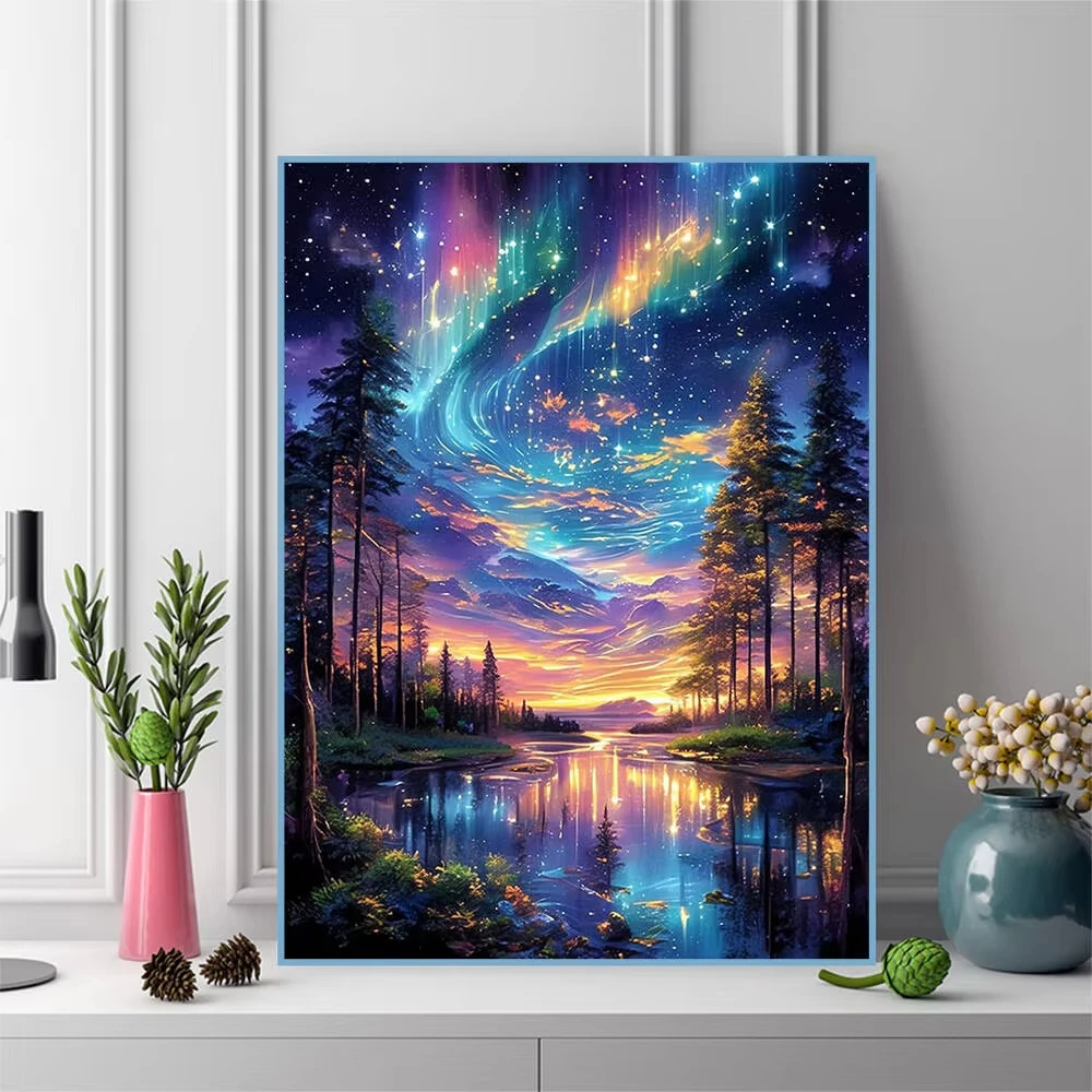 2D Flat 1 Box of 500/1000/1200/2000PCS Puzzles for Adults River Starry Sky Jigsaw Unique Home Decor Gift Frameless
2D Flat 1 Box of 500/1000/1200/2000PCS Puzzles for Adults River Starry Sky Jigsaw Unique Home Decor Gift Frameless