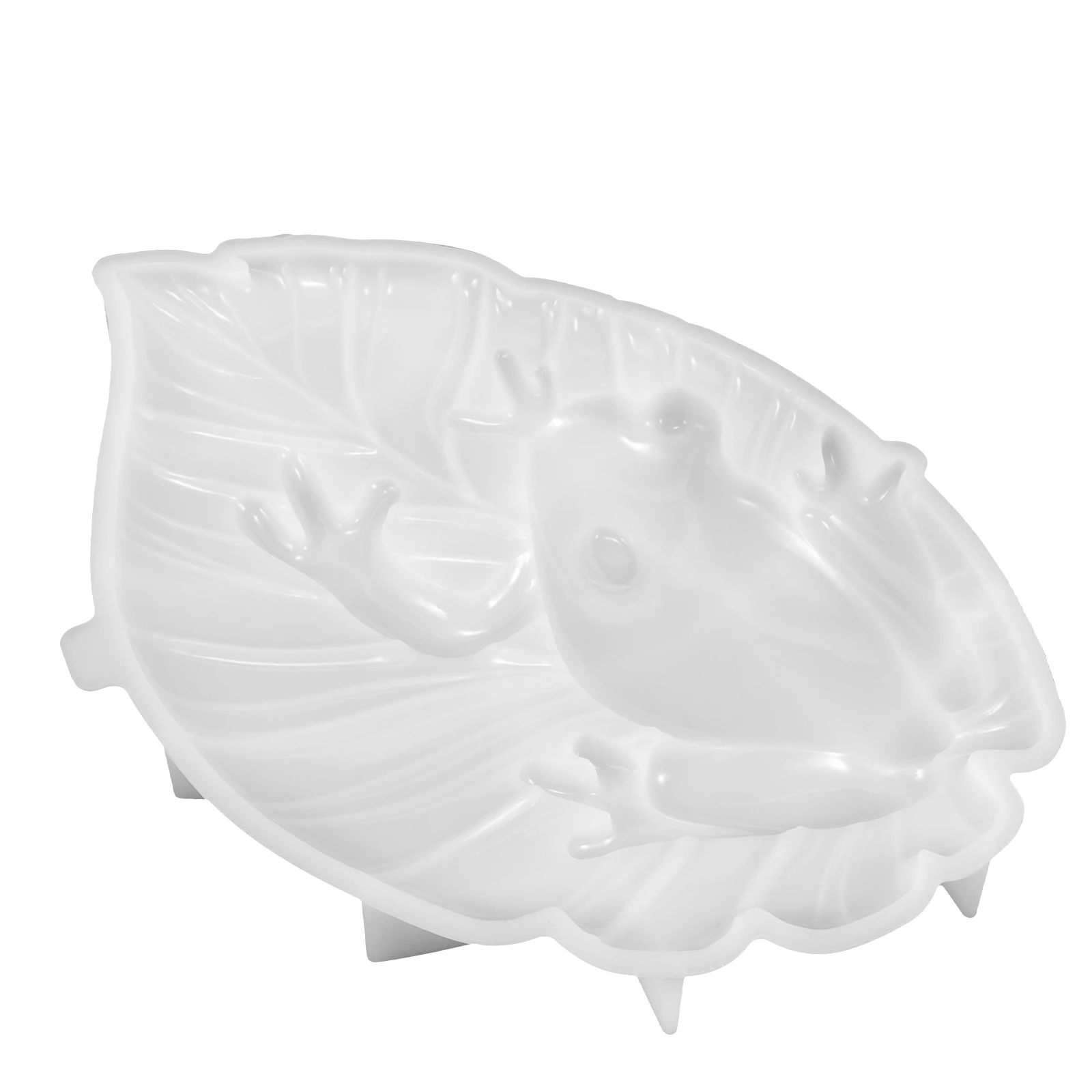 Frog Ornament Mold Silicone Crafting Mold for Pendant Epoxy Resin Casting Frog Chocolate Making White Leaf Design Demould Craft
Frog Ornament Mold Silicone Crafting Mold for Pendant Epoxy Resin Casting Frog Chocolate Making White Leaf Design Demould Craft