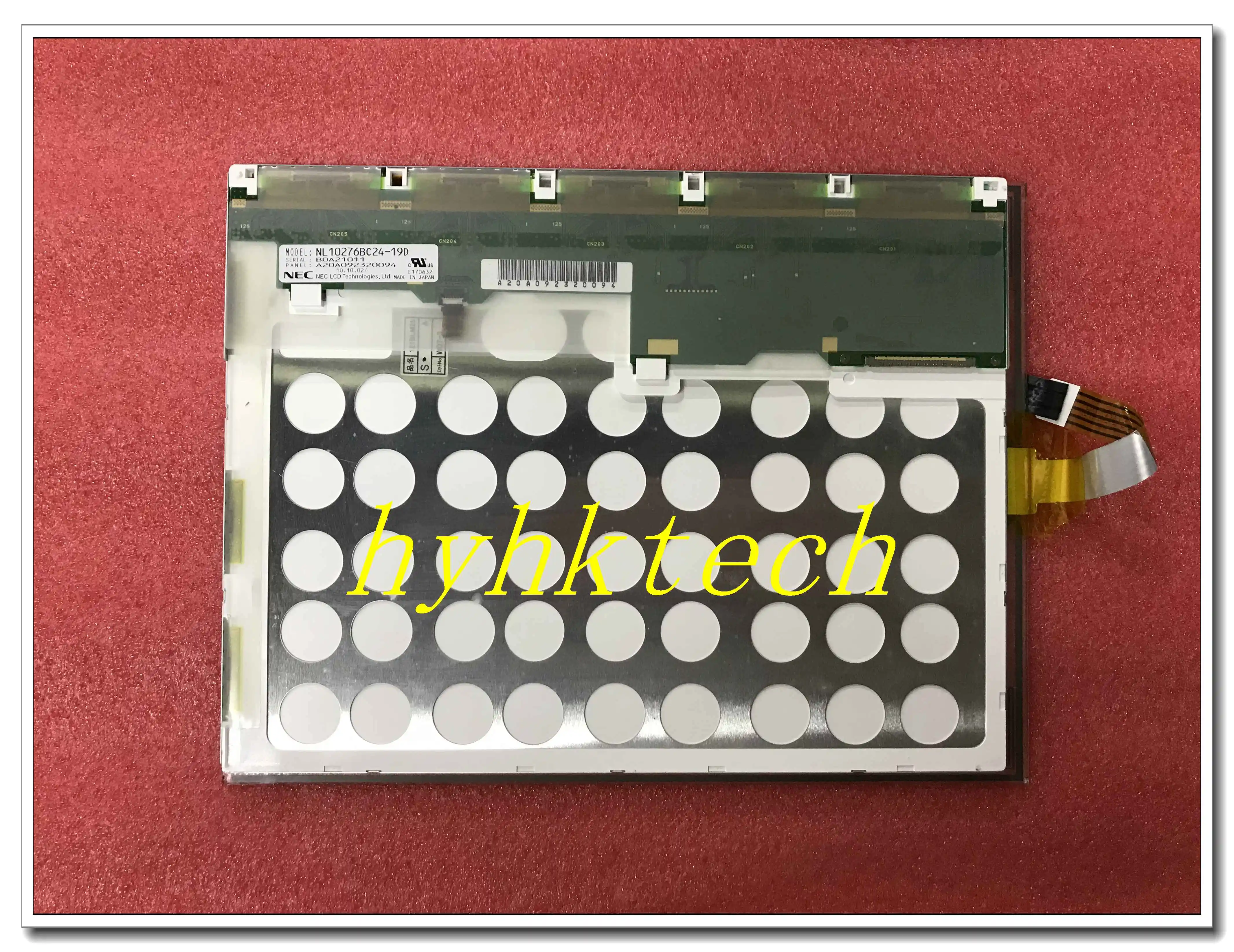 12.1 inch LCD NL10276BC24-19D 1024*768, 100% tested before shipment
12.1 inch LCD NL10276BC24-19D 1024*768, 100% tested before shipment