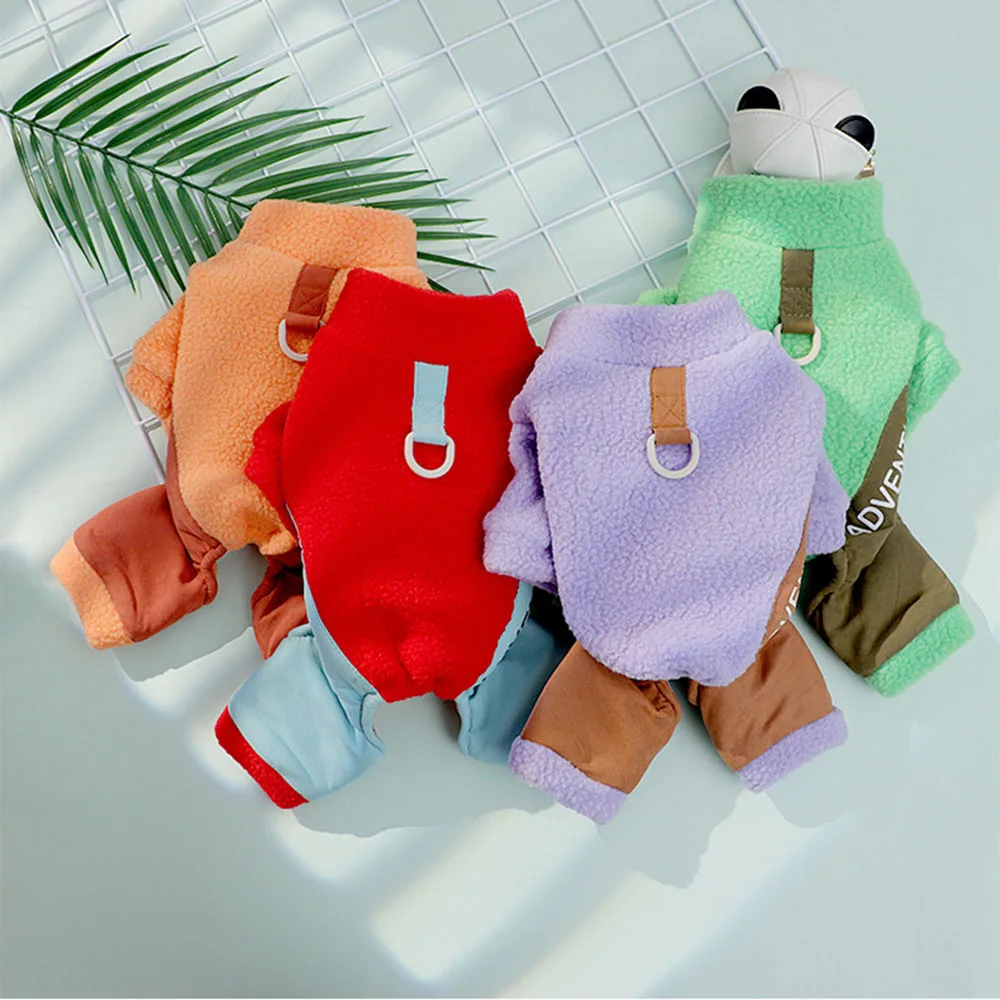 Cloududa Fleece Pet Coat Warm Jacket Soft Pet Pajamas Turtleneck Sweatshirt Puppy Cat Winter Outfits Thermal Bodysuit Jumpsuit
Cloududa Fleece Pet Coat Warm Jacket Soft Pet Pajamas Turtleneck Sweatshirt Puppy Cat Winter Outfits Thermal Bodysuit Jumpsuit