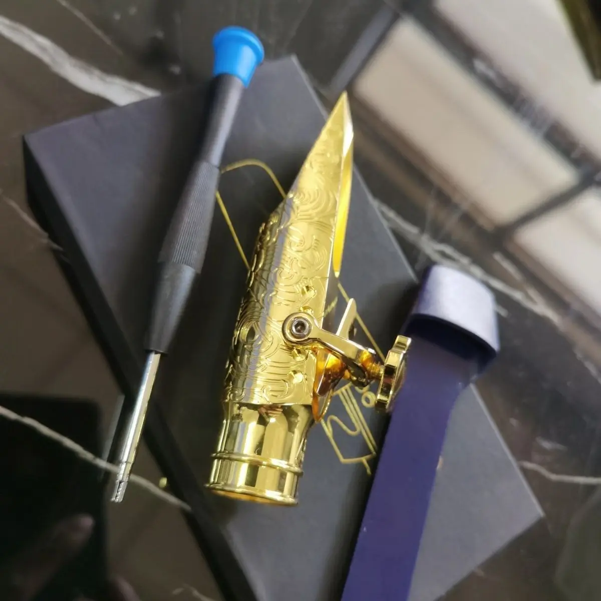 New carved replica of Winnie's mezzo soprano, alto, saxophone, metal flute head, down E, B, popular jazz
New carved replica of Winnie's mezzo soprano, alto, saxophone, metal flute head, down E, B, popular jazz