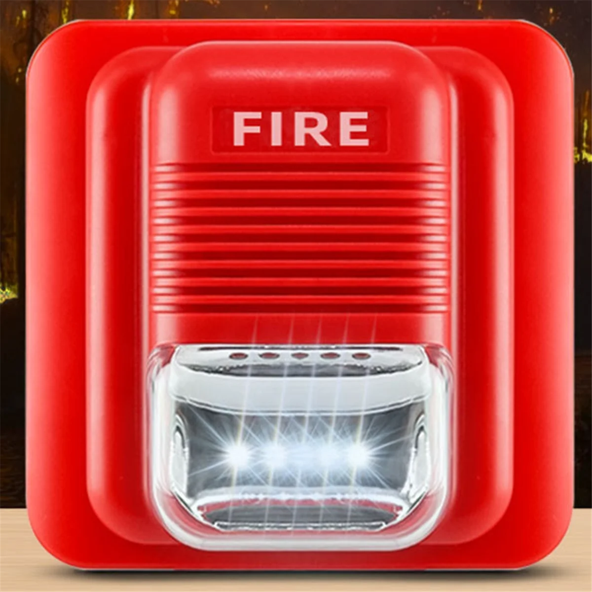 A002 24V Small High-Decibel Fire Alarm Horn Outdoor Wired Sound and Light Siren for Fire Emergency
A002 24V Small High-Decibel Fire Alarm Horn Outdoor Wired Sound and Light Siren for Fire Emergency