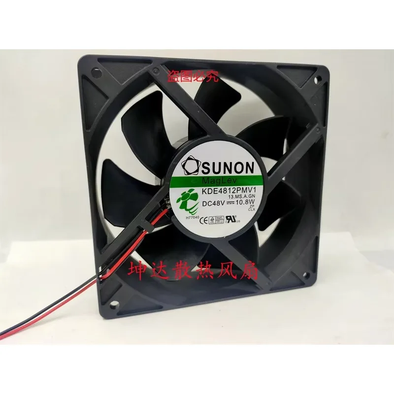 SUNON KDE4812PMV1 DC 48V 10.8W 120x120x38mm 2-Wire Server Cooling Fan
SUNON KDE4812PMV1 DC 48V 10.8W 120x120x38mm 2-Wire Server Cooling Fan