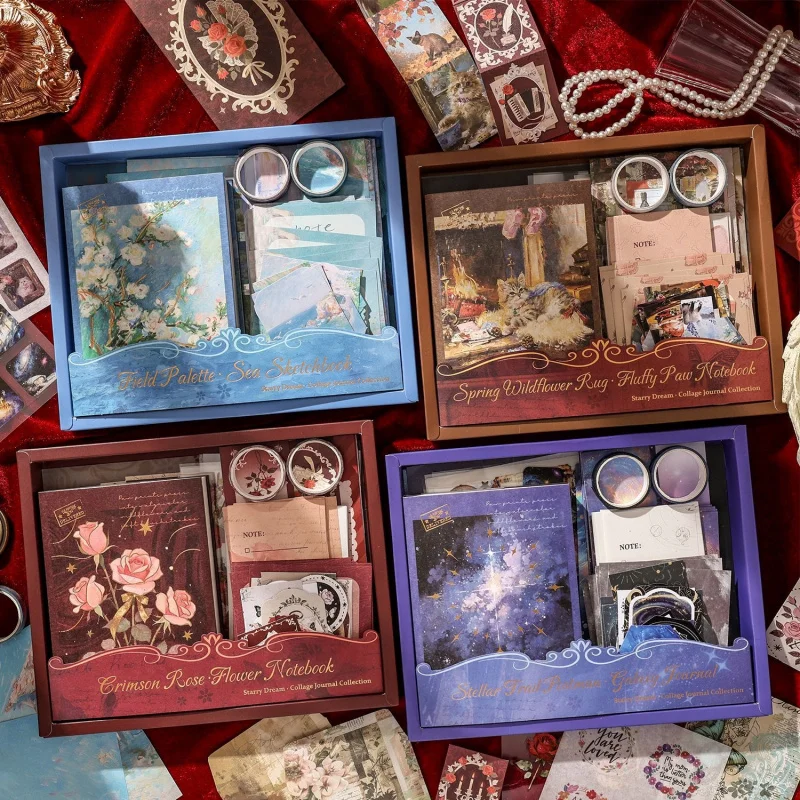 66pcs Vintage Scrapbook Kit, Complete Journal Material Set, DIY Diary Decor Stationery Gift Box
66pcs Vintage Scrapbook Kit, Complete Journal Material Set, DIY Diary Decor Stationery Gift Box