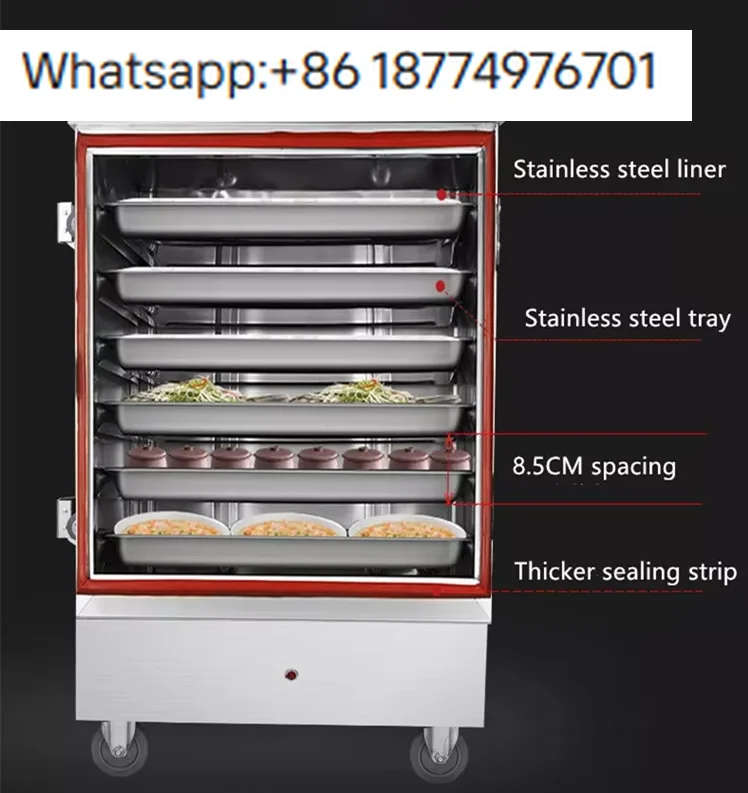 Factory Multifunction Food Steamer Commercial Electric Rice Steamer Cabinet 4-24 Trays Electric Type Rice Steamer Machine
Factory Multifunction Food Steamer Commercial Electric Rice Steamer Cabinet 4-24 Trays Electric Type Rice Steamer Machine