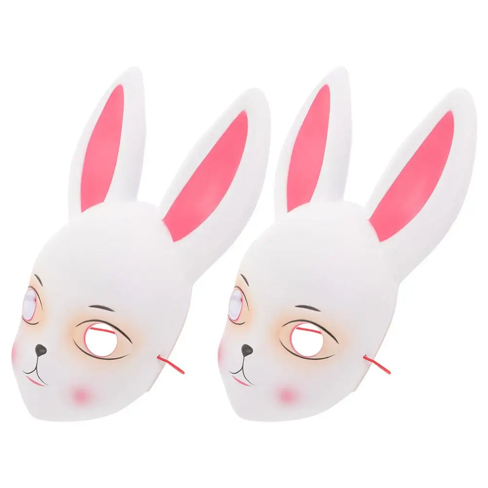 2 Pc Bunny Mask Rabbit for Easter Decorative Prop Masquerade Costume Accessories Simulation Headgear
2 Pc Bunny Mask Rabbit for Easter Decorative Prop Masquerade Costume Accessories Simulation Headgear